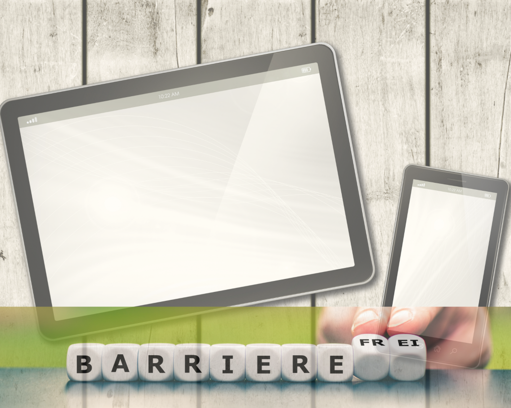 Smartphone/ Tablet barrerefrei